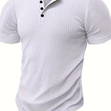 Elegant heren-T-shirt met dessin