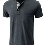 Casual katoenen heren-T-shirt
