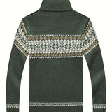 Elegant gebreid herenvest