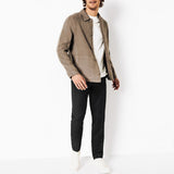 Zwarte slim-fit herenpantalon
