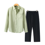 Herenset met overhemd en broek