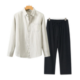 Herenset met overhemd en broek