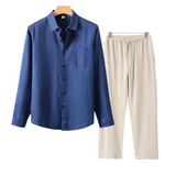 Herenset met overhemd en broek