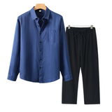 Herenset met overhemd en broek