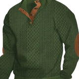 Elegante herentrui met knopen