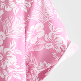 Roze zomeroverhemd voor heren