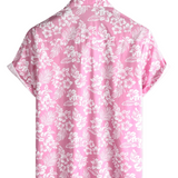Roze zomeroverhemd voor heren