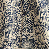 Beige vintage paisley herenoverhemd