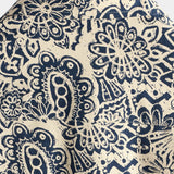 Beige vintage paisley herenoverhemd