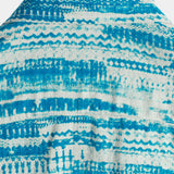 Ivo retro herenoverhemd met korte mouwen – blauw