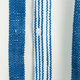 Blauw gestreept vintage herenoverhemd