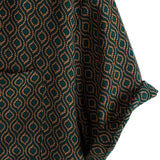 Job retro herenoverhemd met korte mouwen – groen