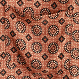Douwe retro herenoverhemd met korte mouwen – bruin