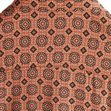 Douwe retro herenoverhemd met korte mouwen – bruin