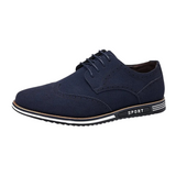 Glanzende nette herenschoenen