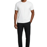 Wit slim fit heren T-shirt