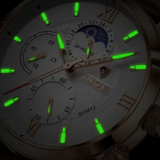 Dick klassiek waterdicht horloge