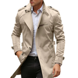 Elegante trenchcoat voor heren