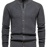 Premium katoenen herenvest