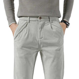 Getailleerde zakelijke herenpantalon