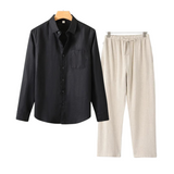 Herenset met overhemd en broek