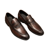 Elegante leren hereninstappers
