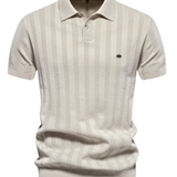 Klassieke herenpolo in vier kleuren