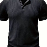 Elegant heren-T-shirt met dessin