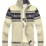 Elegant gebreid herenvest