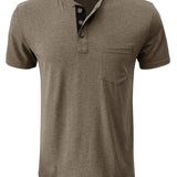 Casual katoenen heren-T-shirt
