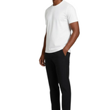 Wit slim fit heren T-shirt