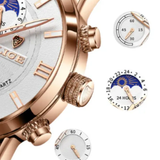 Dick klassiek waterdicht horloge