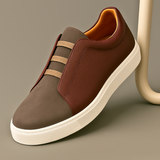 Hoogwaardige leren herensneakers