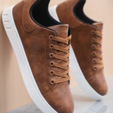 Bjorn leren herensneakers