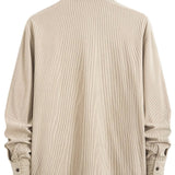 Casual corduroy herenvest