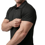 Klaas herenpolo met stretch