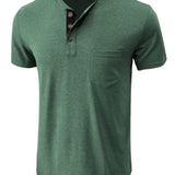 Casual katoenen heren-T-shirt