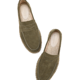 Suède espadrilles voor heren