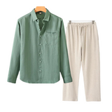 Herenset met overhemd en broek