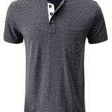 Casual katoenen heren-T-shirt