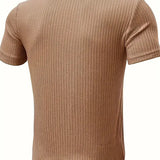 Elegant heren-T-shirt met dessin