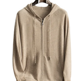 Chris gebreid herengilet met capuchon