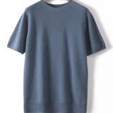 Vincent gebreid heren-T-shirt