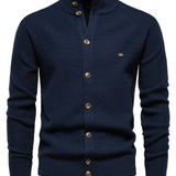 Premium katoenen herenvest