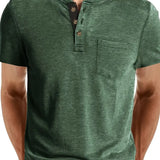 Casual katoenen heren-T-shirt