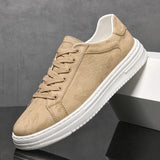 Abe leren herensneakers