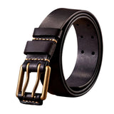 Fons vintage riem met dubbele gesp