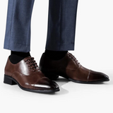 Leren zakelijke herenschoenen