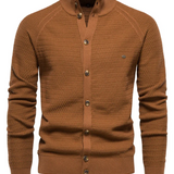 Premium katoenen herenvest