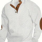 Elegante herentrui met knopen